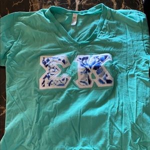Sigma Kappa Sorority Letter Tee